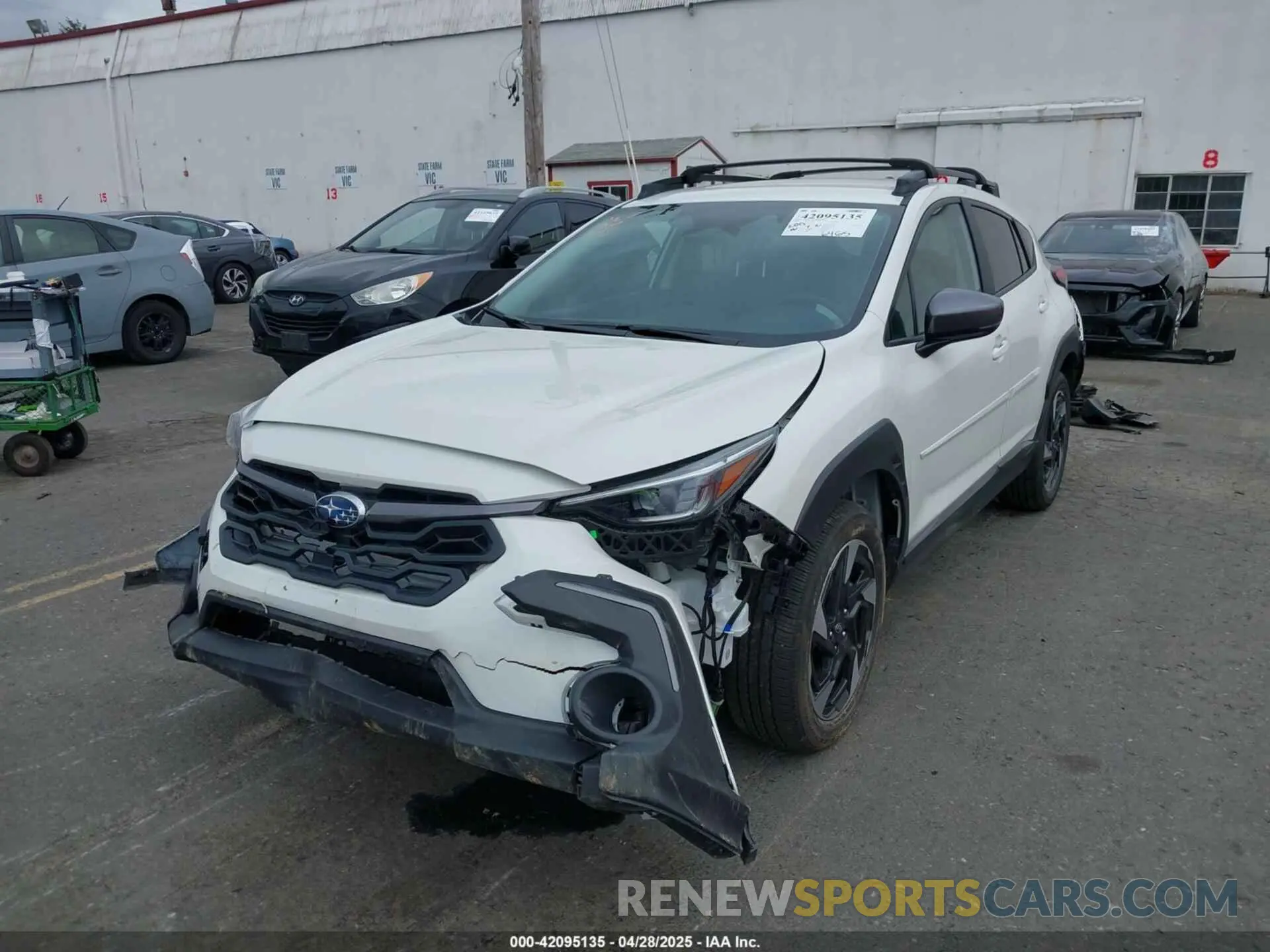 6 Photograph of a damaged car 4S4GUHL68R3748276 SUBARU CROSSTREK 2024