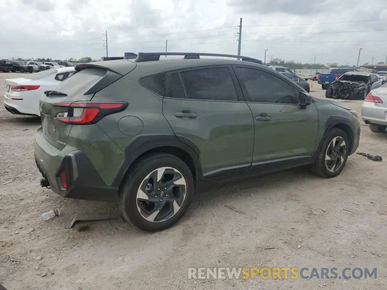 3 Photograph of a damaged car 4S4GUHL69R3716324 SUBARU CROSSTREK 2024