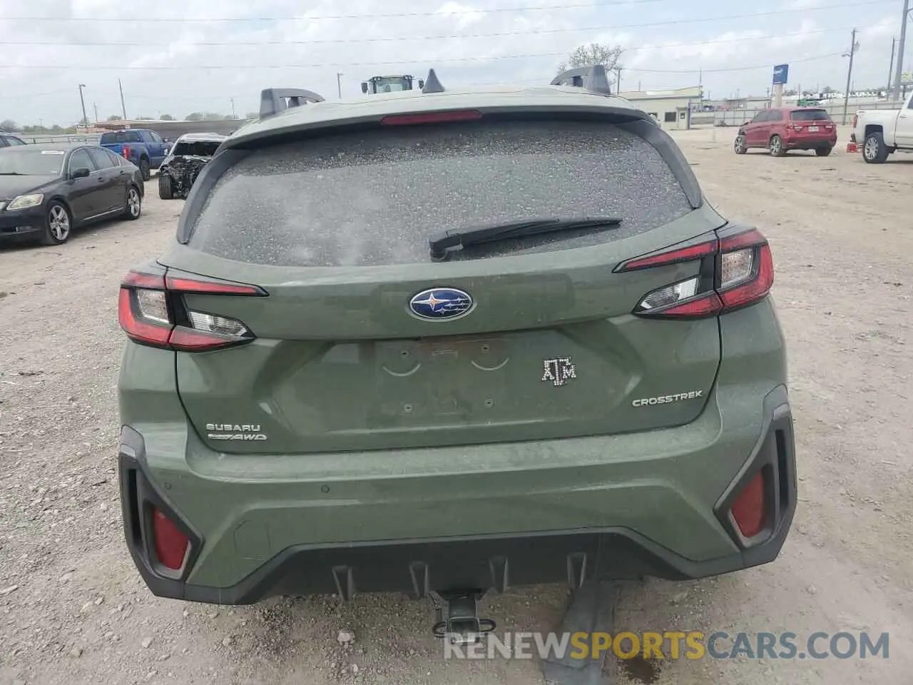 6 Photograph of a damaged car 4S4GUHL69R3716324 SUBARU CROSSTREK 2024