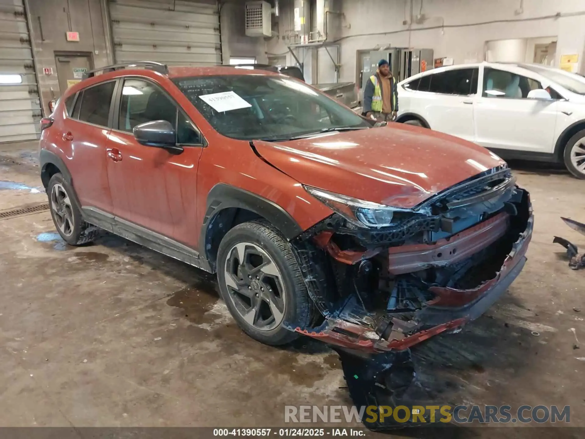 1 Photograph of a damaged car 4S4GUHL69R3722785 SUBARU CROSSTREK 2024