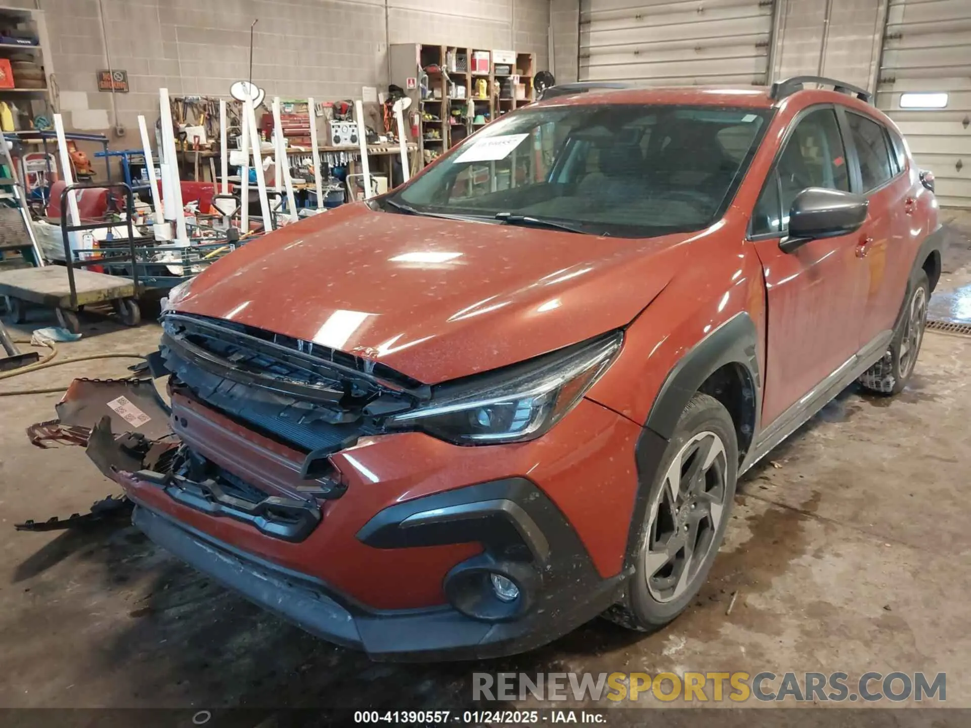 2 Photograph of a damaged car 4S4GUHL69R3722785 SUBARU CROSSTREK 2024