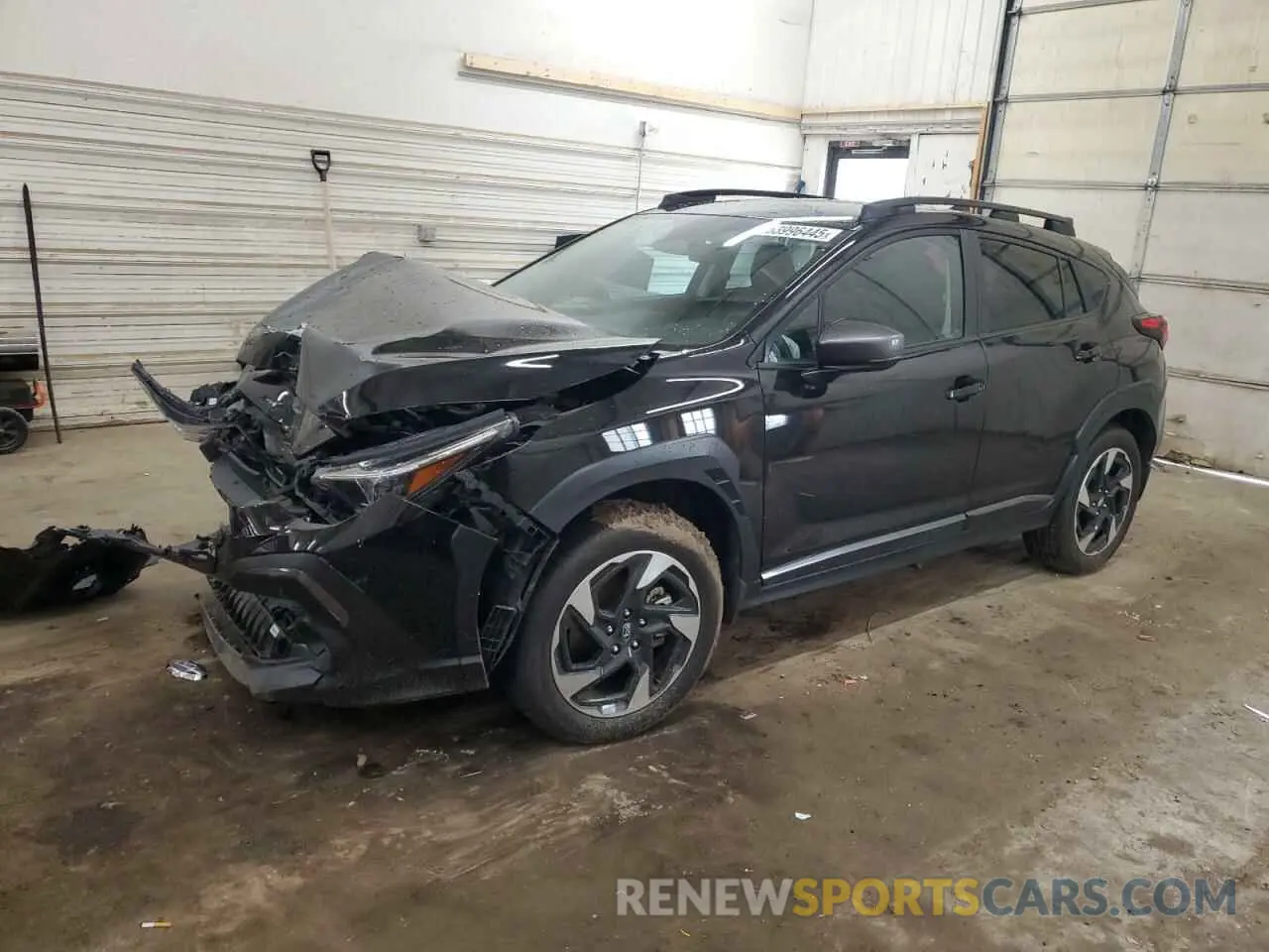 1 Photograph of a damaged car 4S4GUHL6XR3716848 SUBARU CROSSTREK 2024