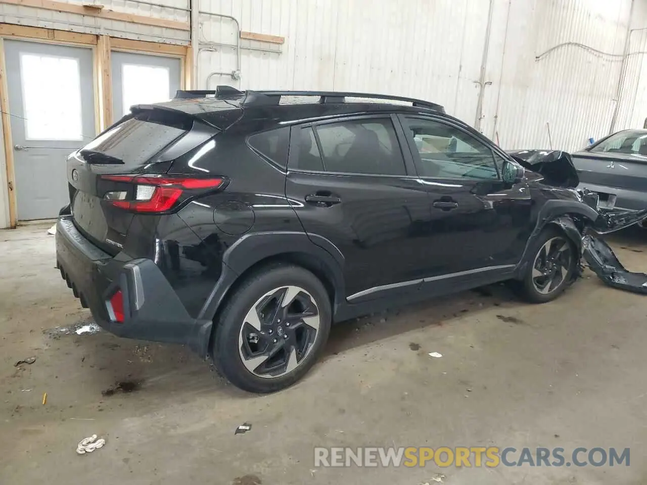 3 Photograph of a damaged car 4S4GUHL6XR3716848 SUBARU CROSSTREK 2024