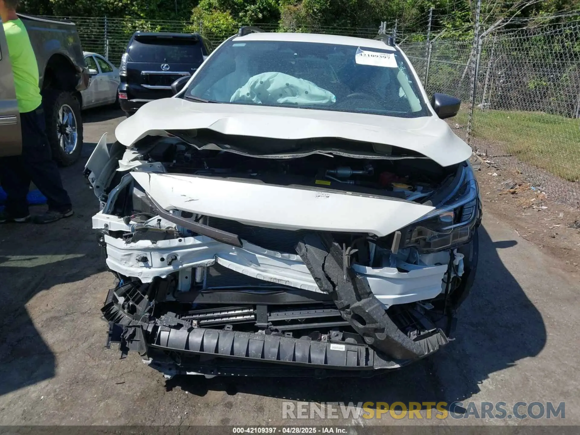 6 Photograph of a damaged car 4S4GUHL6XR3774555 SUBARU CROSSTREK 2024