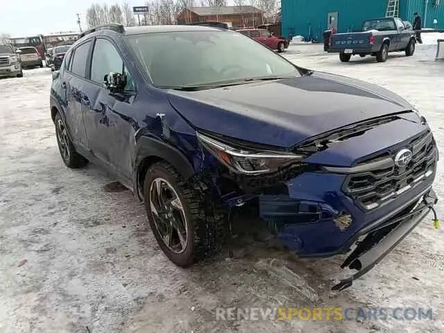 10 Photograph of a damaged car 4S4GUHL6XR3813032 SUBARU CROSSTREK 2024