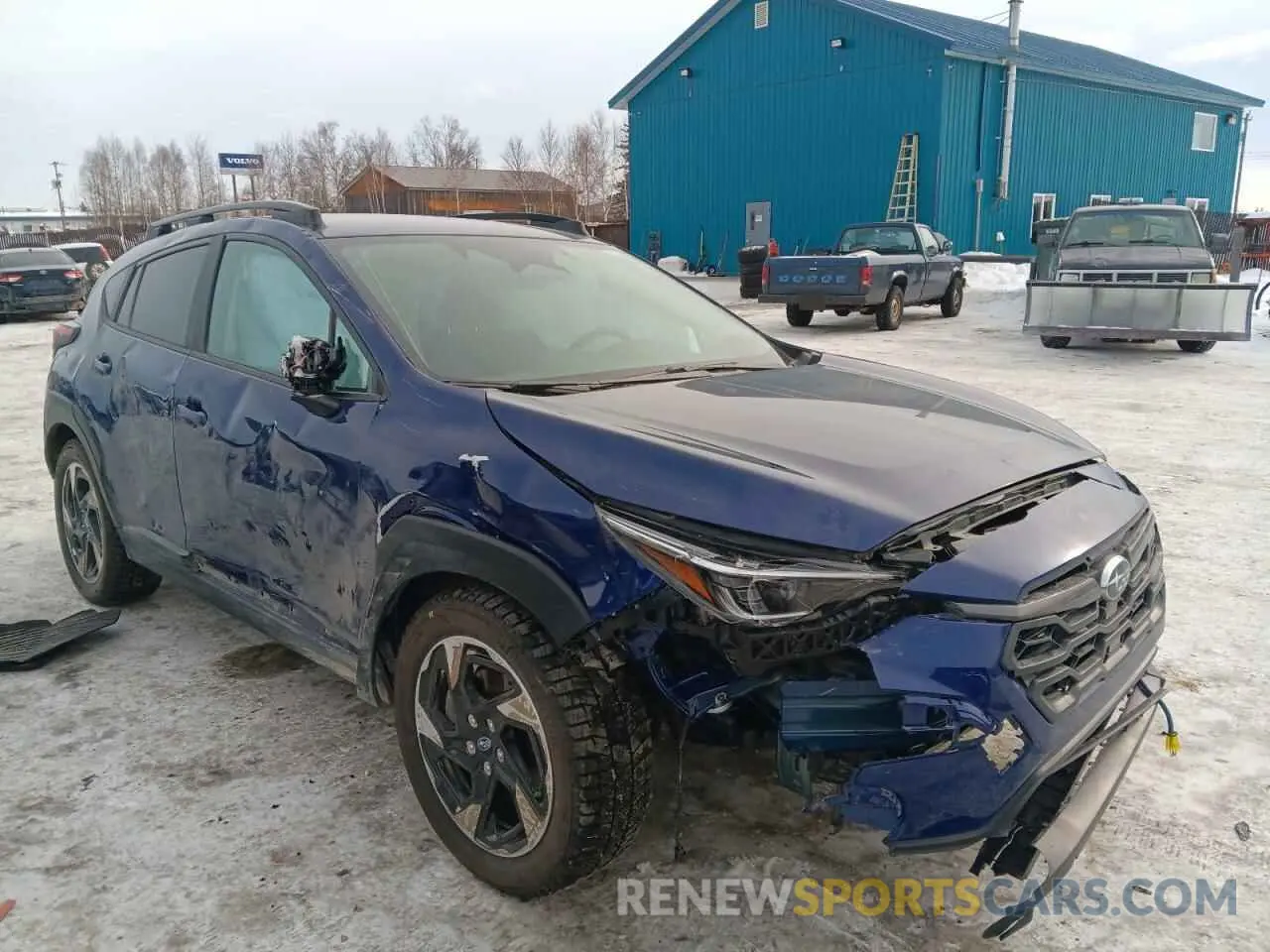 4 Photograph of a damaged car 4S4GUHL6XR3813032 SUBARU CROSSTREK 2024