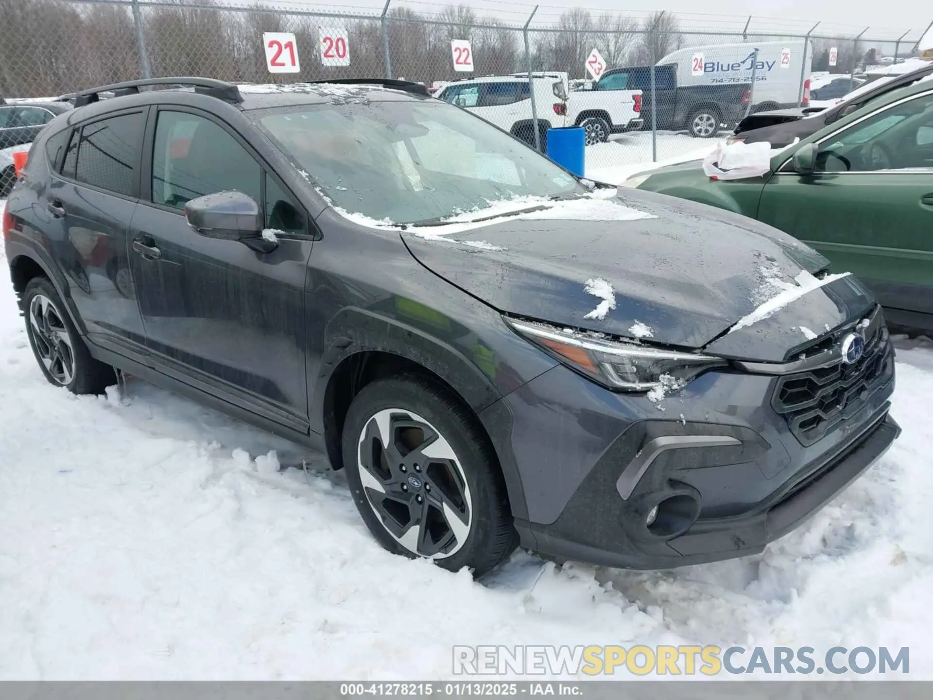 1 Photograph of a damaged car 4S4GUHM61R3708832 SUBARU CROSSTREK 2024