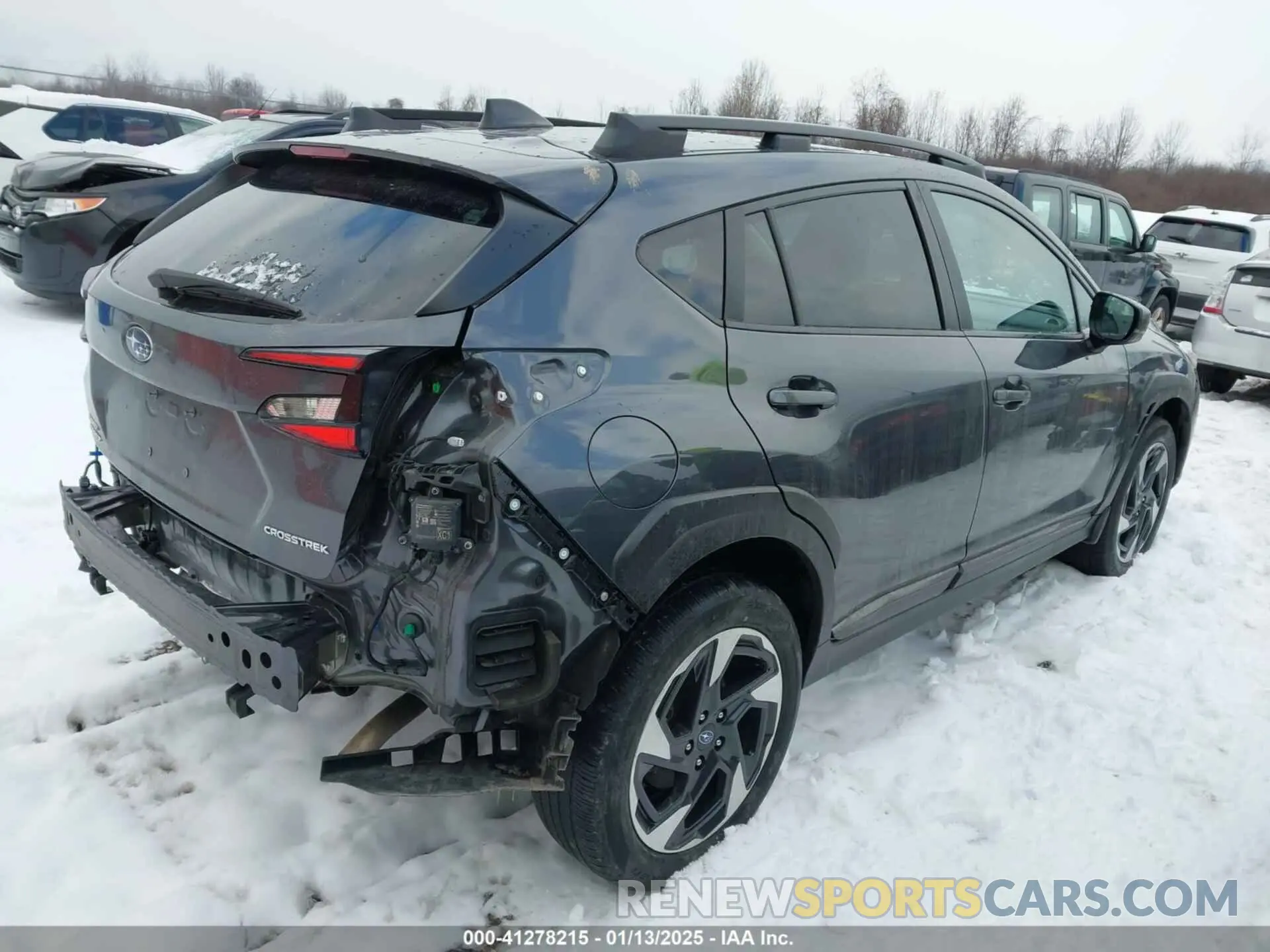 4 Photograph of a damaged car 4S4GUHM61R3708832 SUBARU CROSSTREK 2024