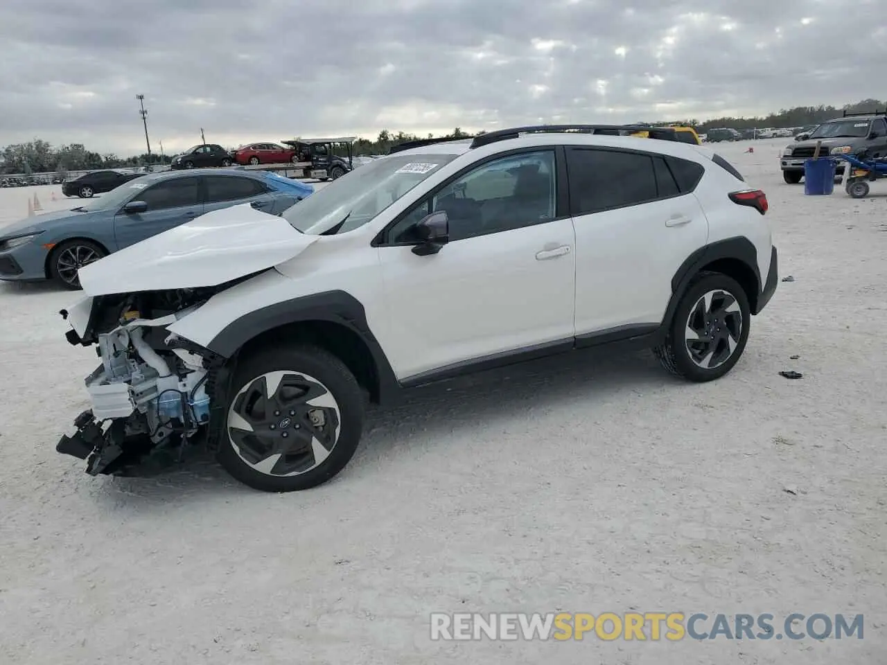 1 Photograph of a damaged car 4S4GUHM61R3793221 SUBARU CROSSTREK 2024