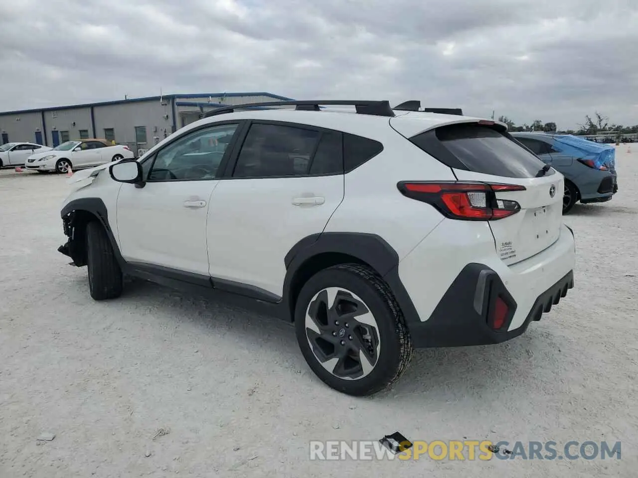 2 Photograph of a damaged car 4S4GUHM61R3793221 SUBARU CROSSTREK 2024