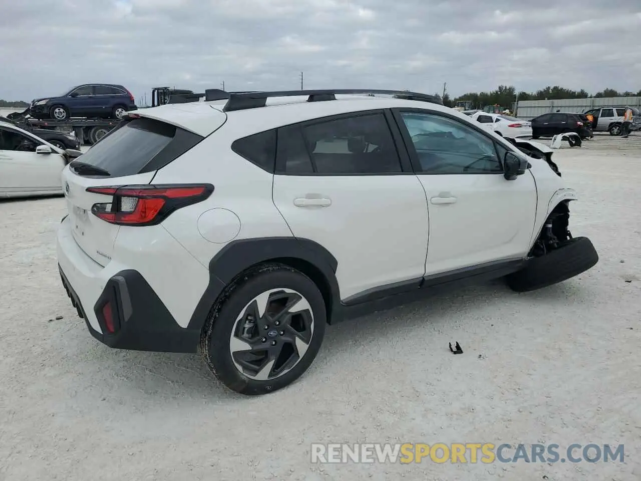 3 Photograph of a damaged car 4S4GUHM61R3793221 SUBARU CROSSTREK 2024