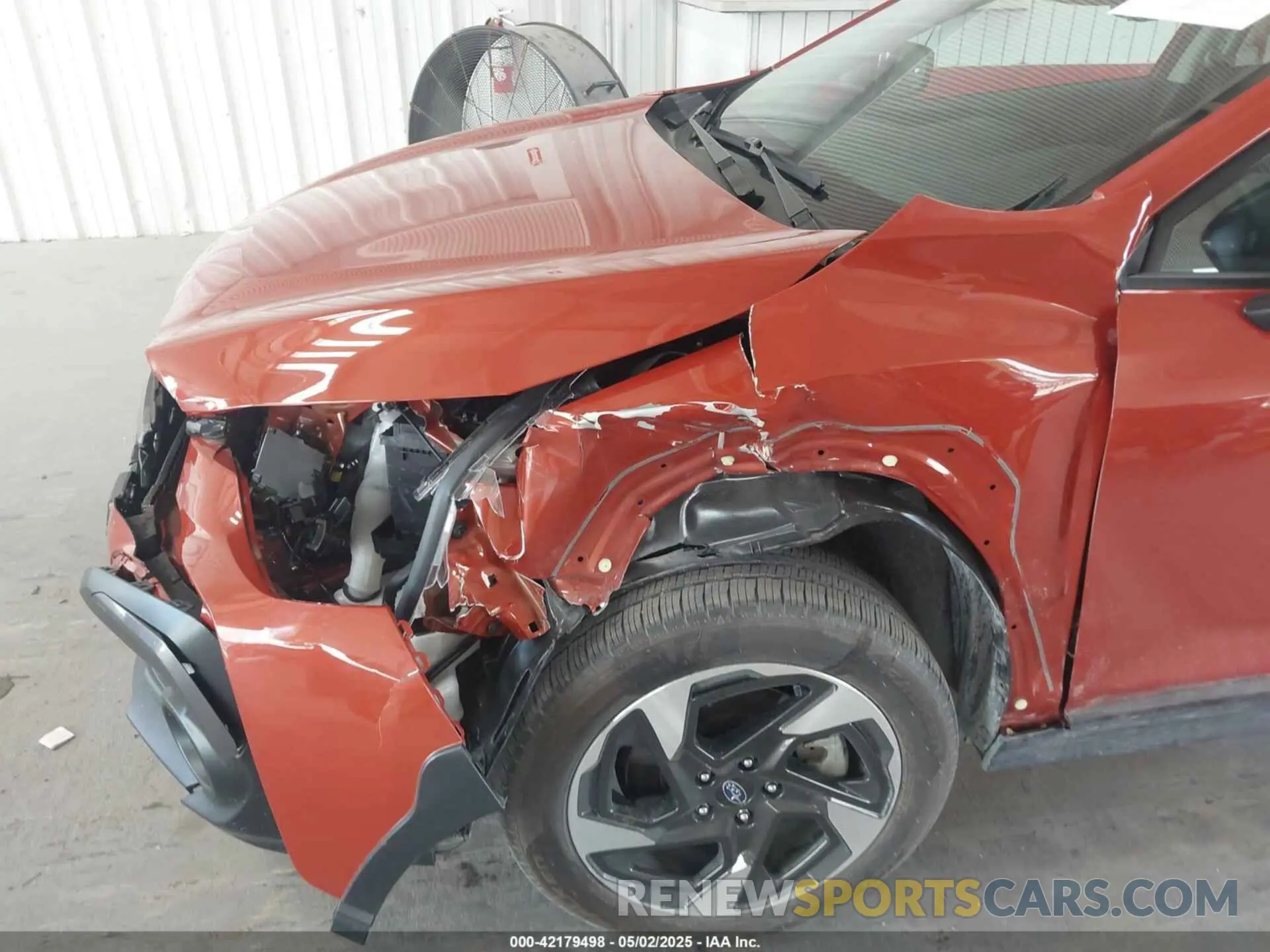 6 Photograph of a damaged car 4S4GUHM61R3819123 SUBARU CROSSTREK 2024