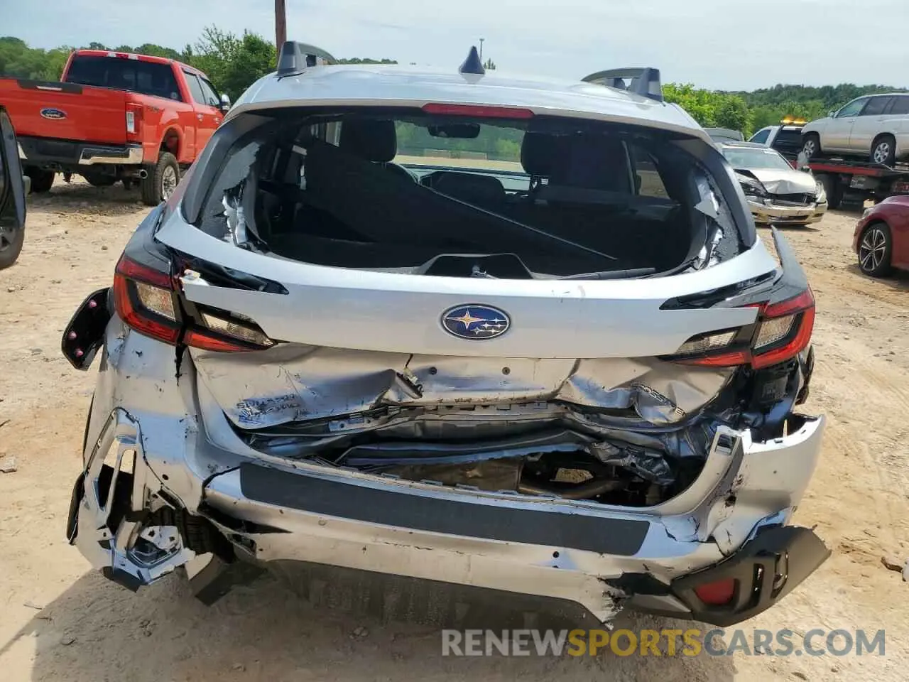 6 Photograph of a damaged car 4S4GUHM62R3828252 SUBARU CROSSTREK 2024