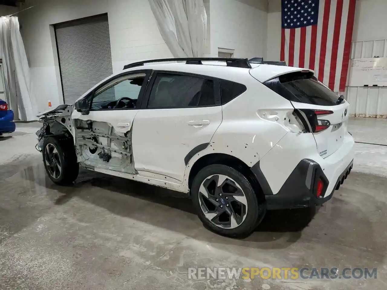 2 Photograph of a damaged car 4S4GUHM63R3700506 SUBARU CROSSTREK 2024