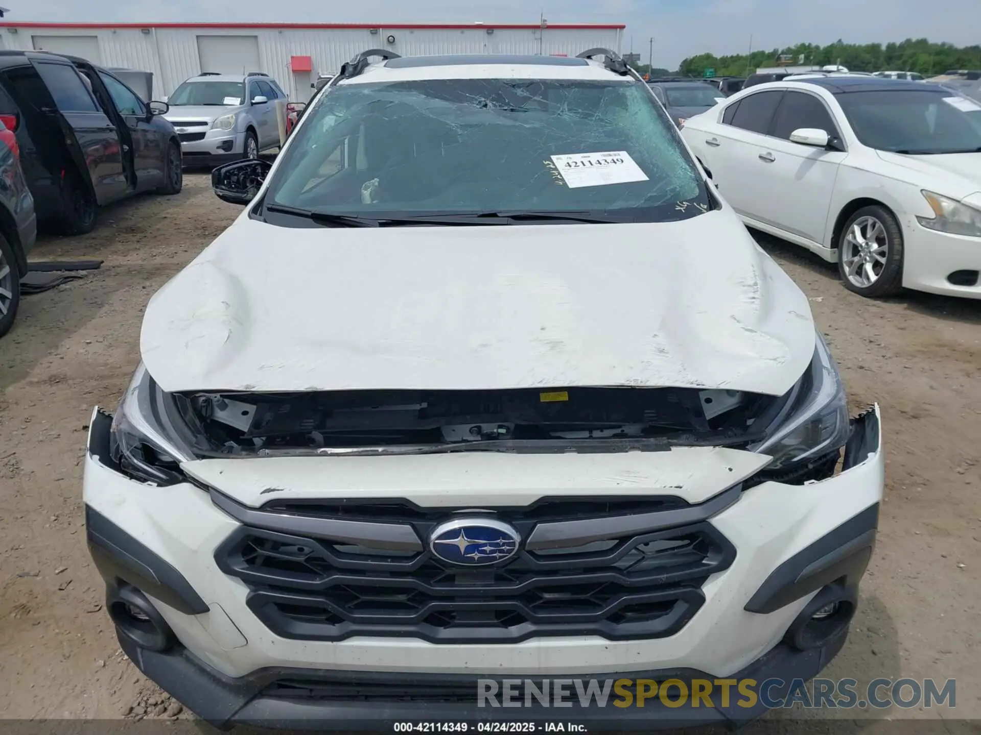 11 Photograph of a damaged car 4S4GUHM63R3718634 SUBARU CROSSTREK 2024