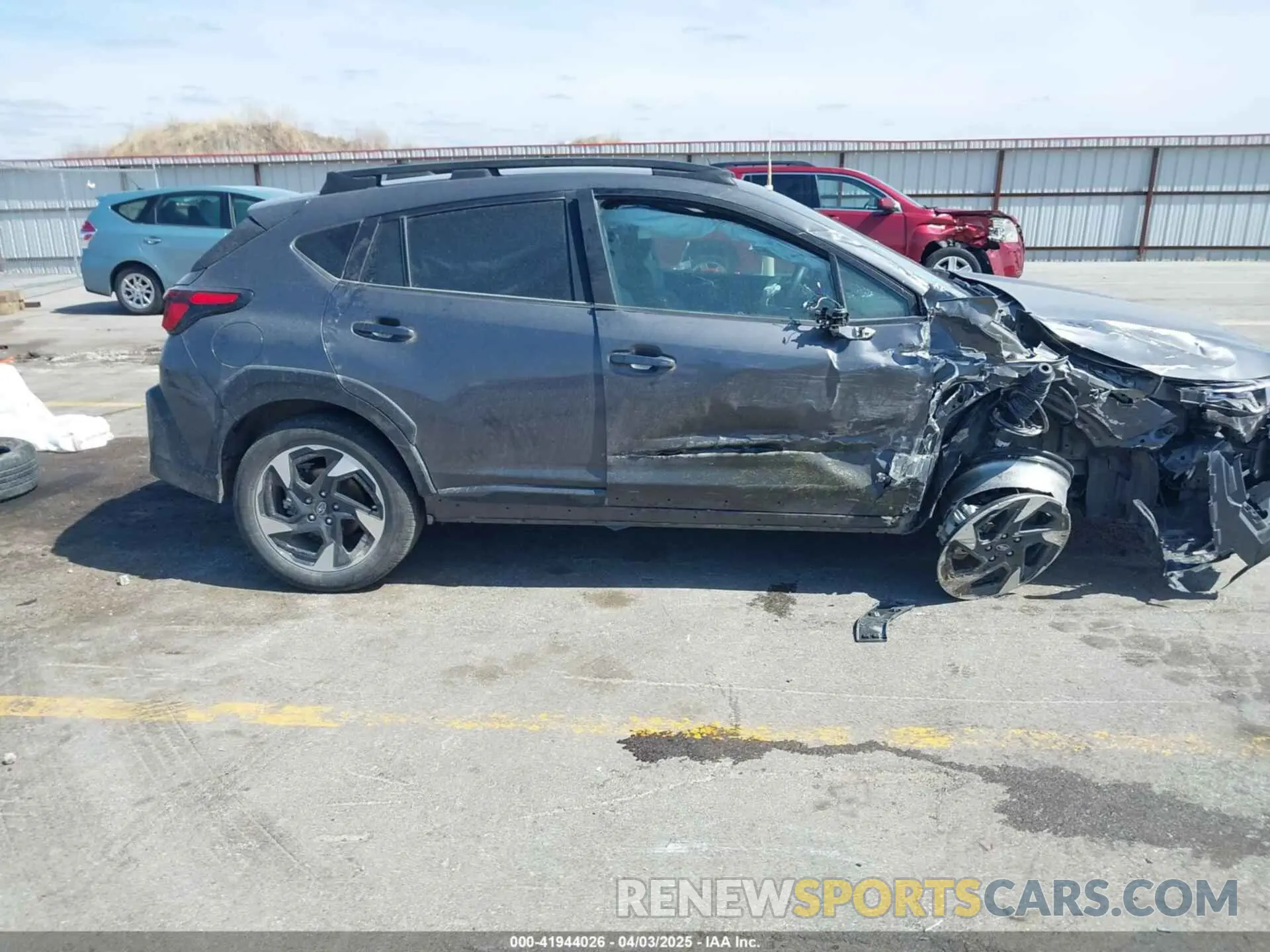 13 Photograph of a damaged car 4S4GUHM63R3774363 SUBARU CROSSTREK 2024