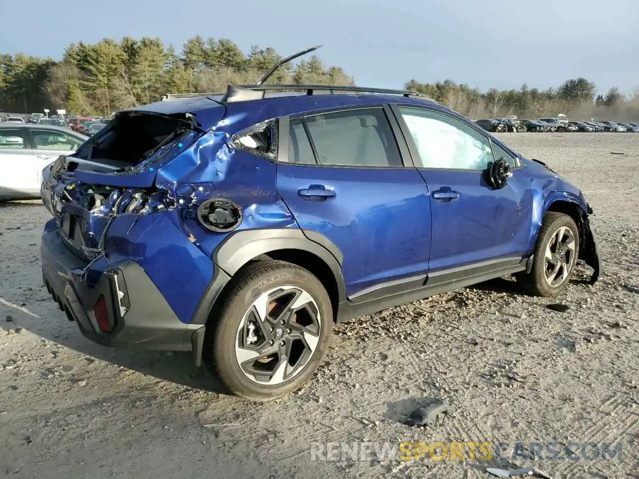 3 Photograph of a damaged car 4S4GUHM64R3813641 SUBARU CROSSTREK 2024