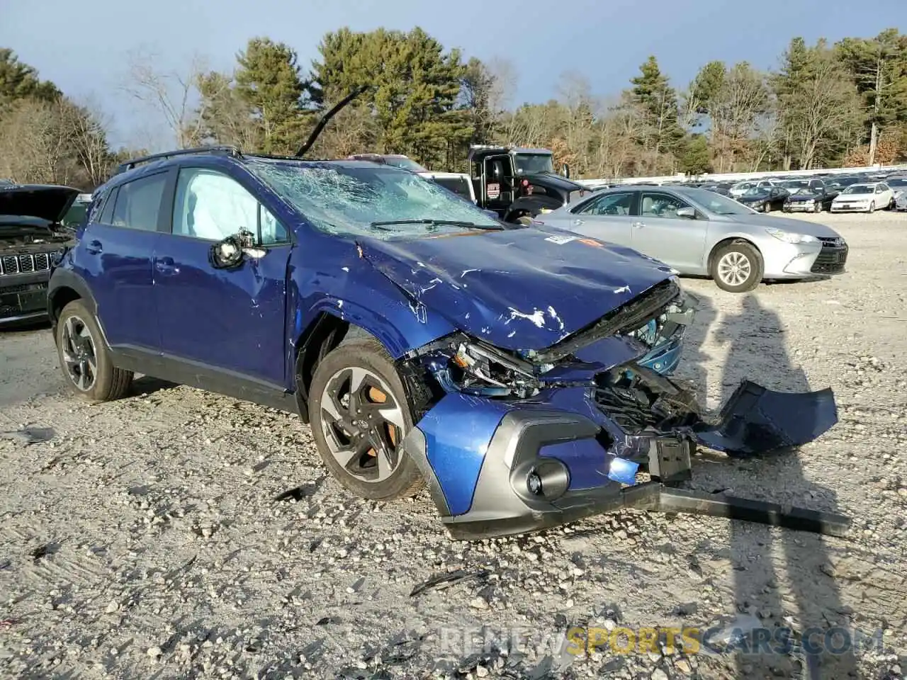 4 Photograph of a damaged car 4S4GUHM64R3813641 SUBARU CROSSTREK 2024