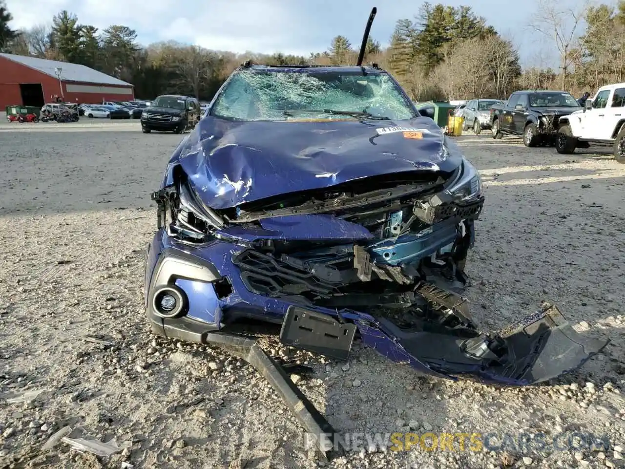 5 Photograph of a damaged car 4S4GUHM64R3813641 SUBARU CROSSTREK 2024