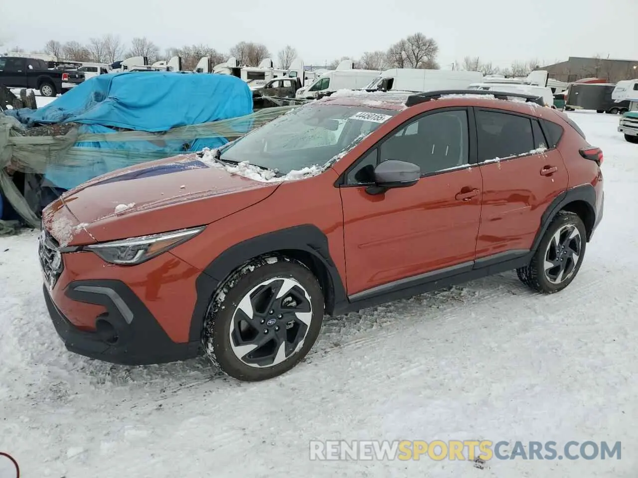 1 Photograph of a damaged car 4S4GUHM65R3708249 SUBARU CROSSTREK 2024
