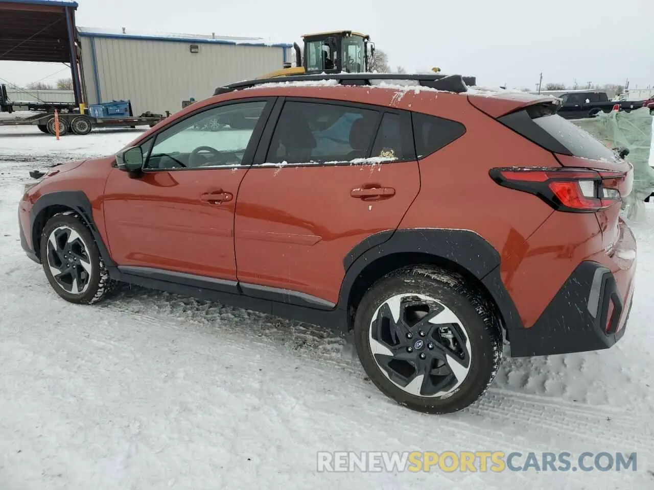 2 Photograph of a damaged car 4S4GUHM65R3708249 SUBARU CROSSTREK 2024