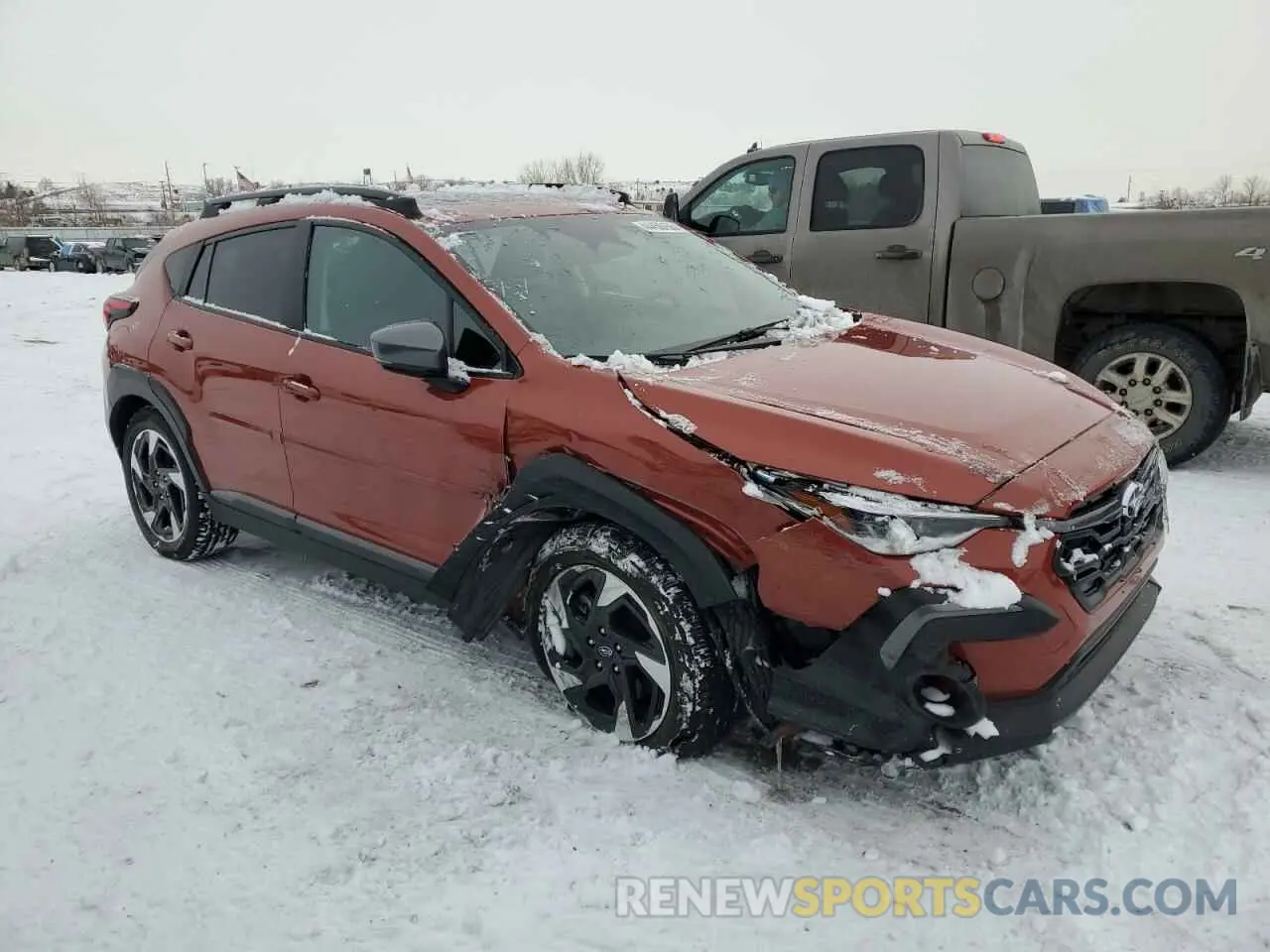 4 Photograph of a damaged car 4S4GUHM65R3708249 SUBARU CROSSTREK 2024