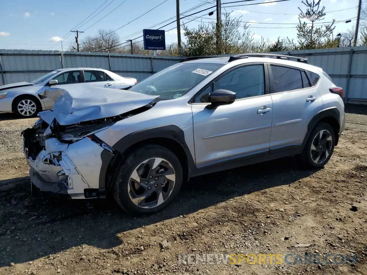 1 Photograph of a damaged car 4S4GUHM66R3822292 SUBARU CROSSTREK 2024