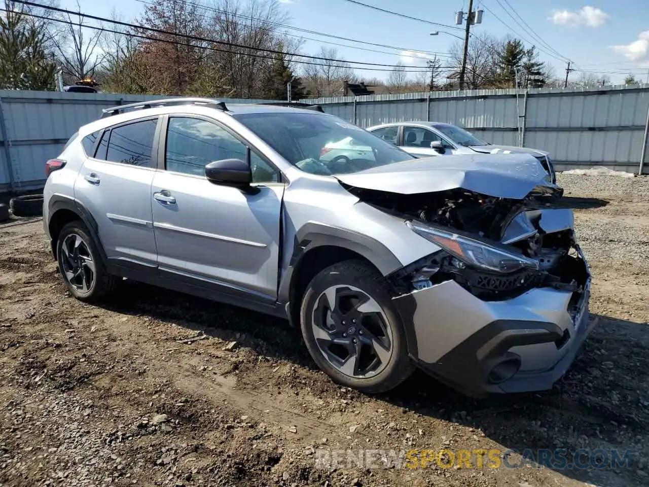 4 Photograph of a damaged car 4S4GUHM66R3822292 SUBARU CROSSTREK 2024