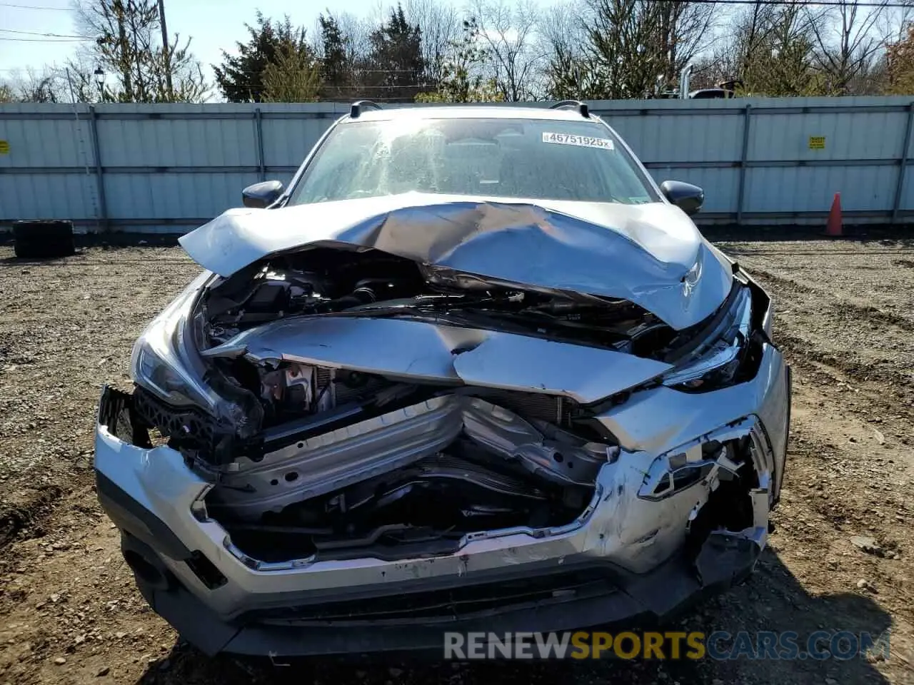 5 Photograph of a damaged car 4S4GUHM66R3822292 SUBARU CROSSTREK 2024