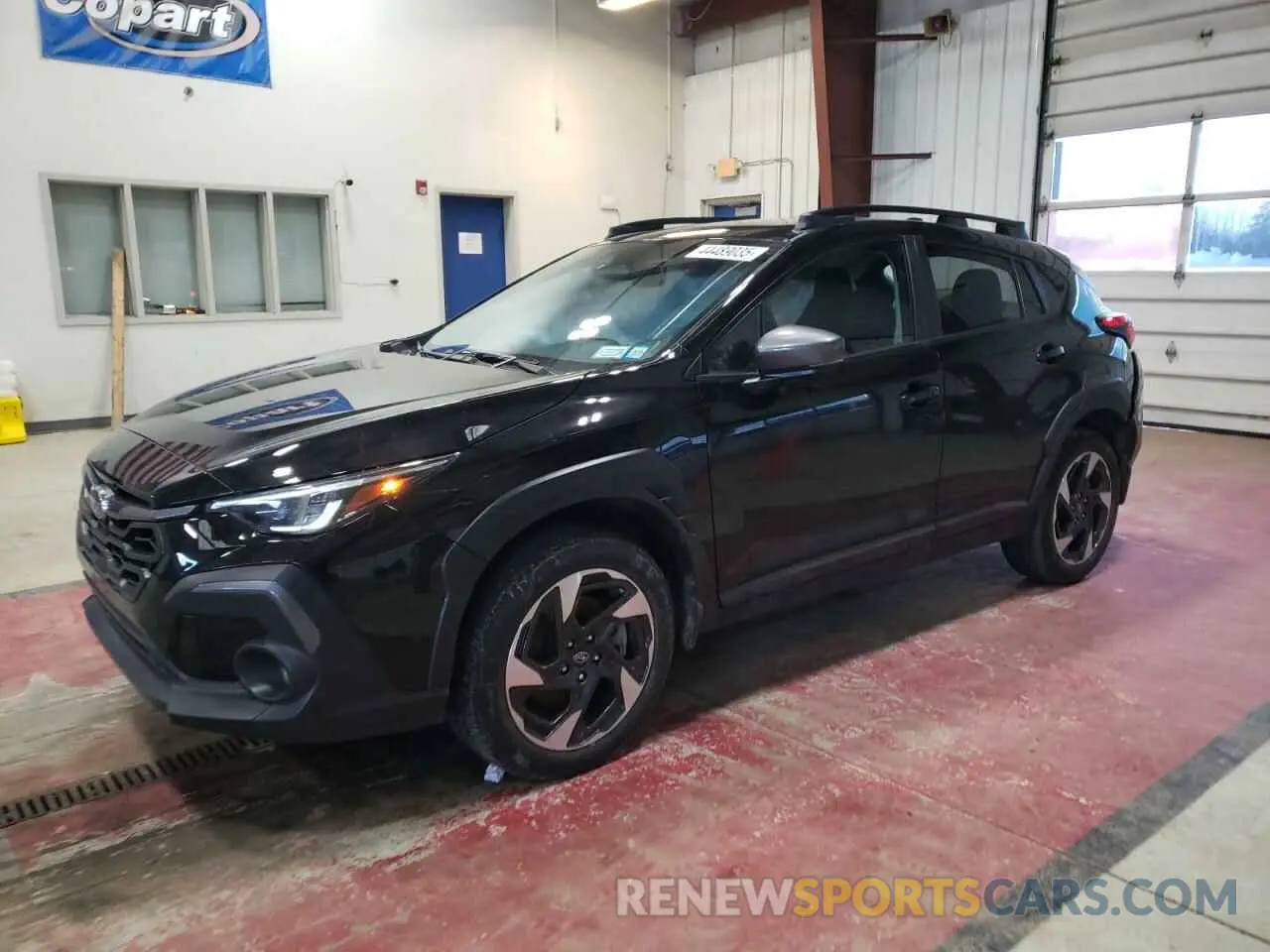 1 Photograph of a damaged car 4S4GUHM67R3705689 SUBARU CROSSTREK 2024