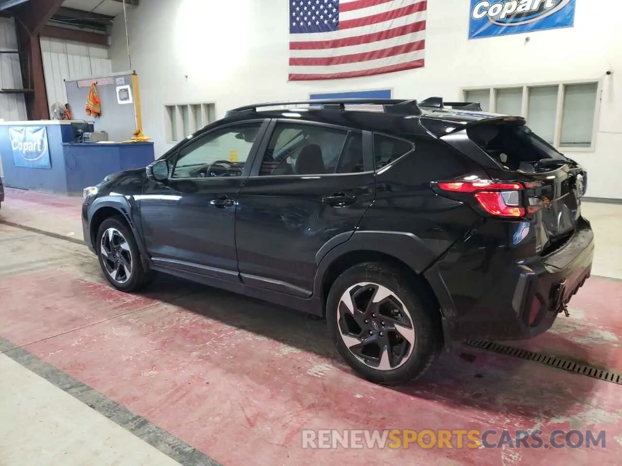2 Photograph of a damaged car 4S4GUHM67R3705689 SUBARU CROSSTREK 2024
