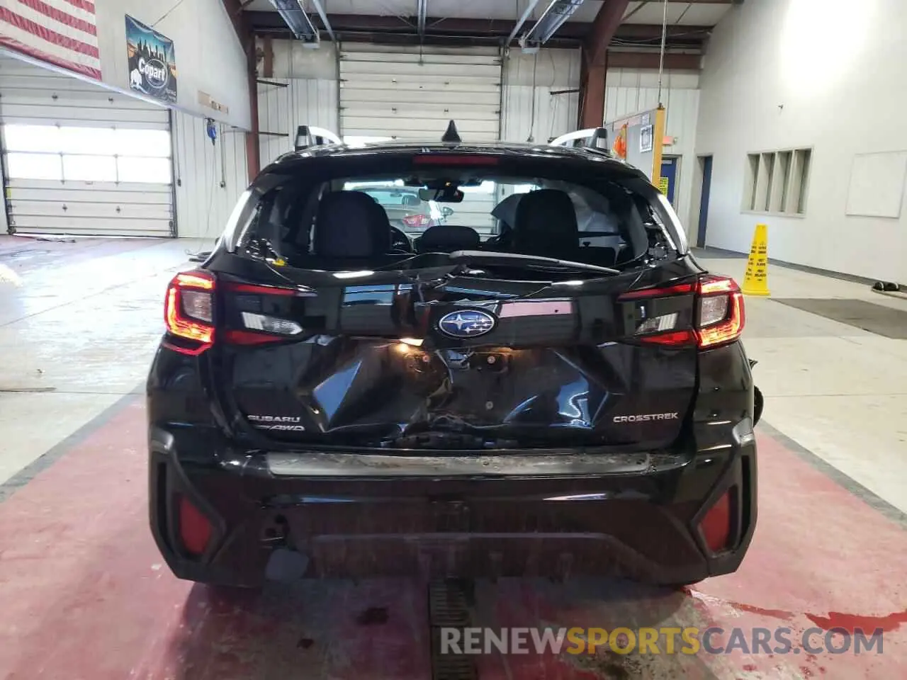 6 Photograph of a damaged car 4S4GUHM67R3705689 SUBARU CROSSTREK 2024