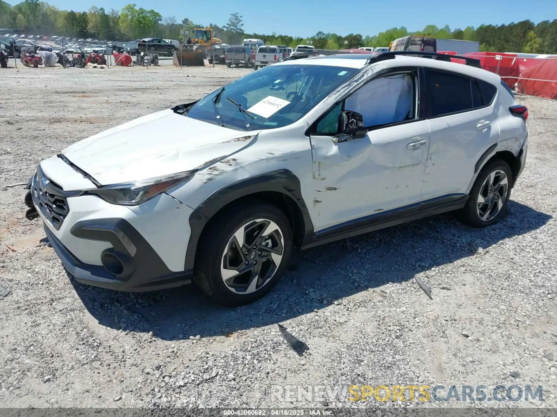 2 Photograph of a damaged car 4S4GUHM67R3780246 SUBARU CROSSTREK 2024