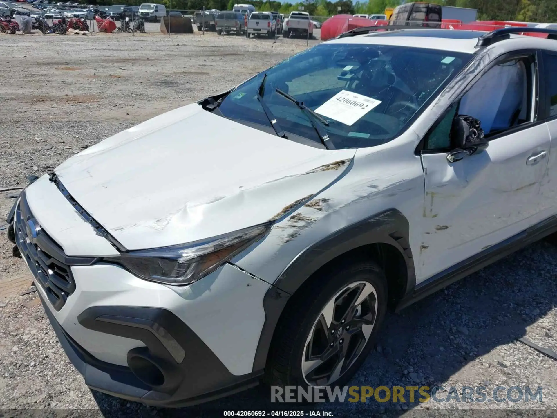 6 Photograph of a damaged car 4S4GUHM67R3780246 SUBARU CROSSTREK 2024