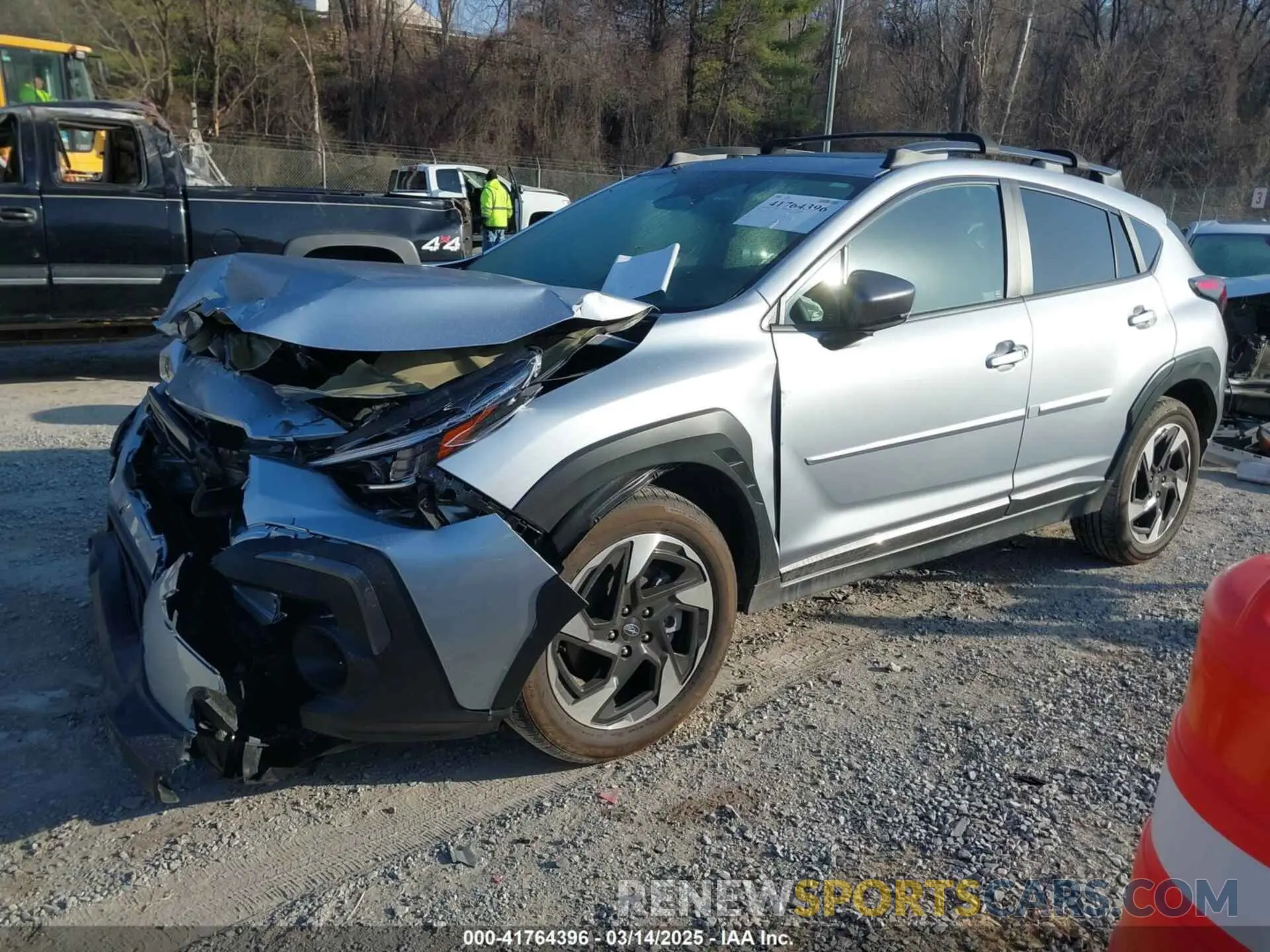 2 Photograph of a damaged car 4S4GUHM67R3781090 SUBARU CROSSTREK 2024