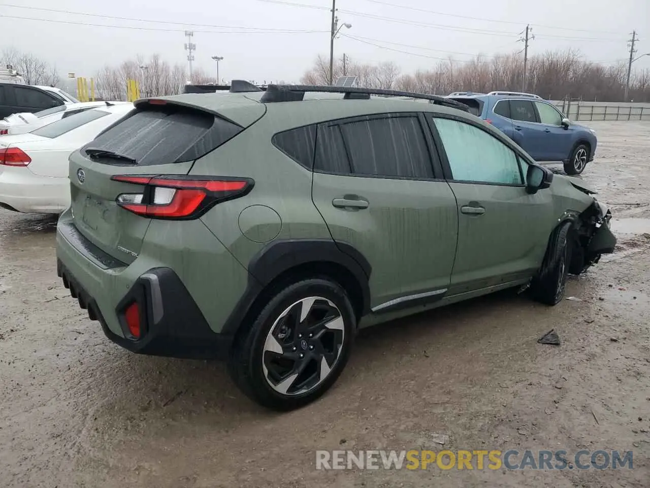 3 Photograph of a damaged car 4S4GUHM68R3747241 SUBARU CROSSTREK 2024