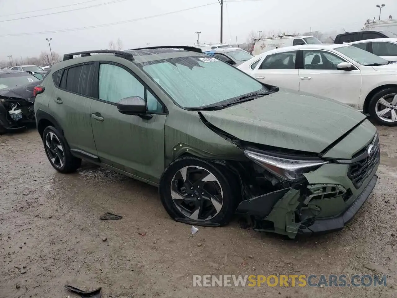 4 Photograph of a damaged car 4S4GUHM68R3747241 SUBARU CROSSTREK 2024