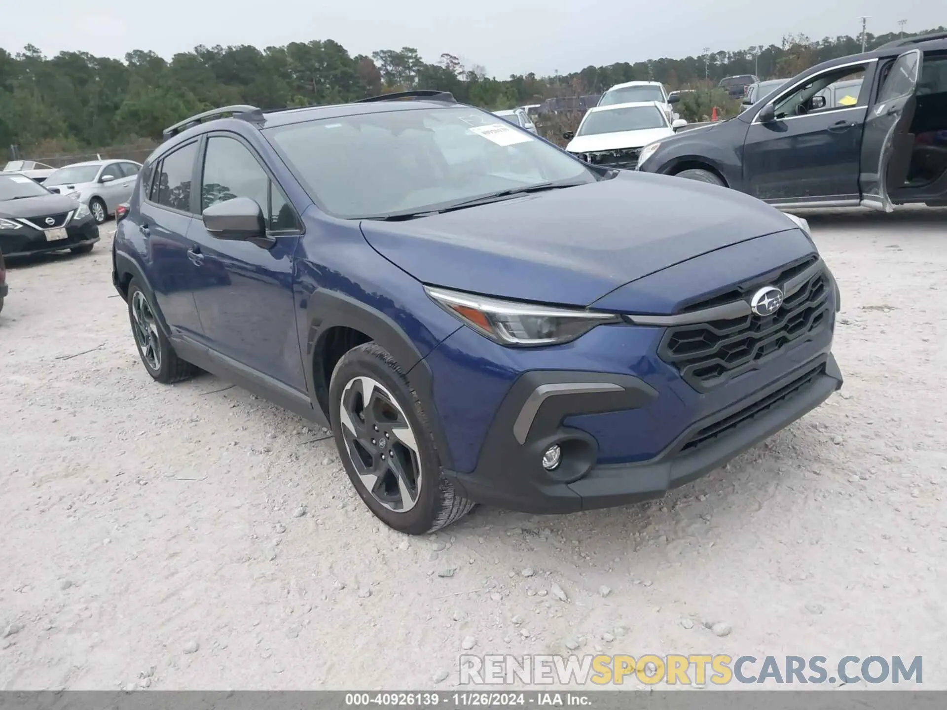 1 Photograph of a damaged car 4S4GUHM69R3774979 SUBARU CROSSTREK 2024
