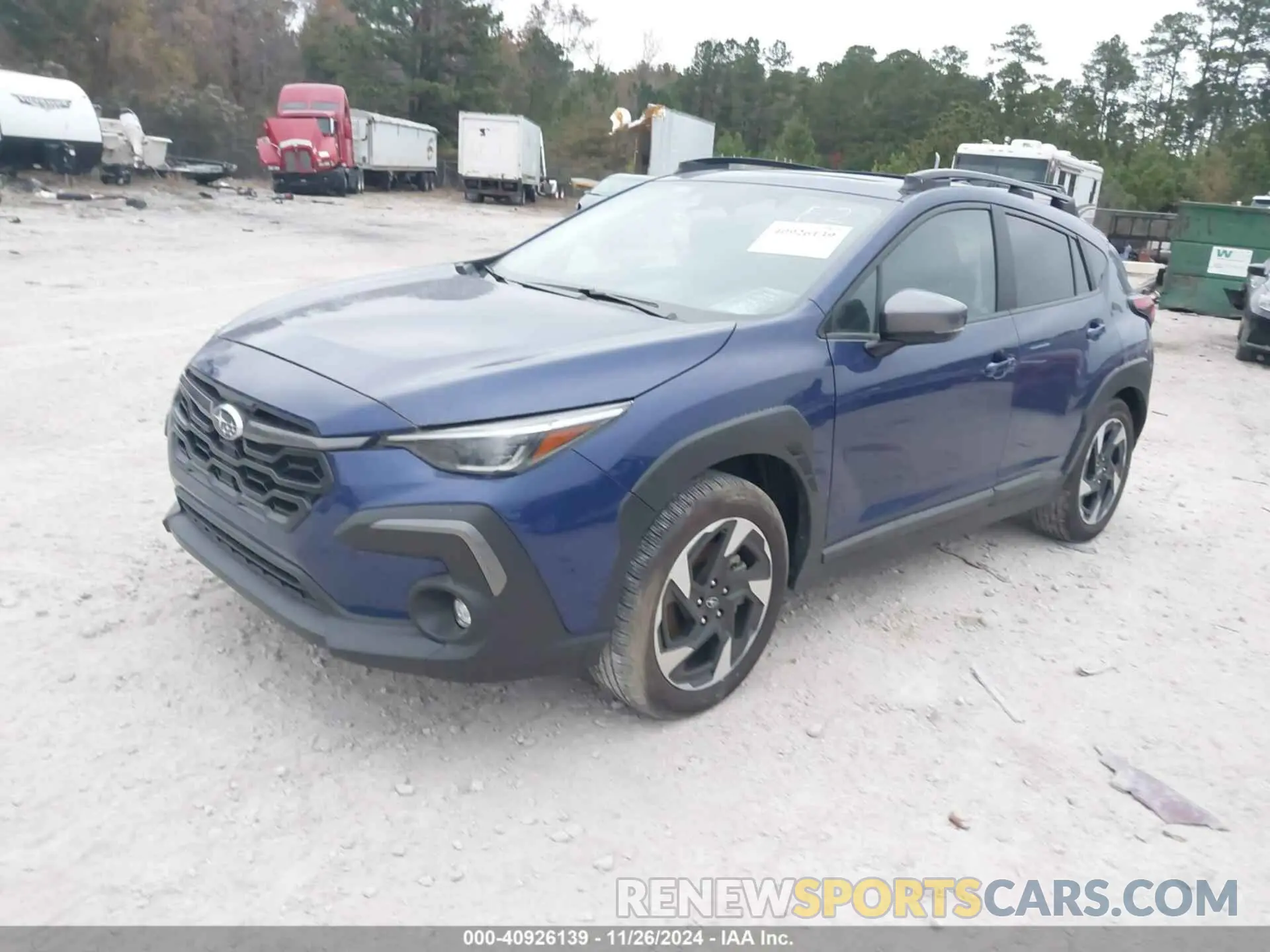 2 Photograph of a damaged car 4S4GUHM69R3774979 SUBARU CROSSTREK 2024