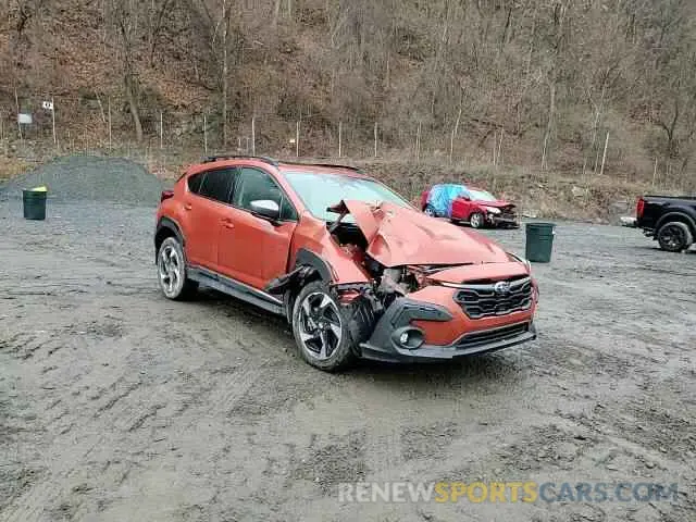 14 Photograph of a damaged car 4S4GUHM69R3834677 SUBARU CROSSTREK 2024