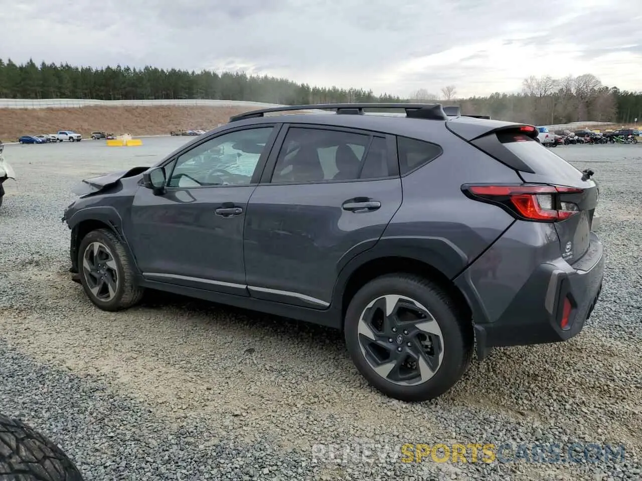2 Photograph of a damaged car 4S4GUHM6XR3745264 SUBARU CROSSTREK 2024