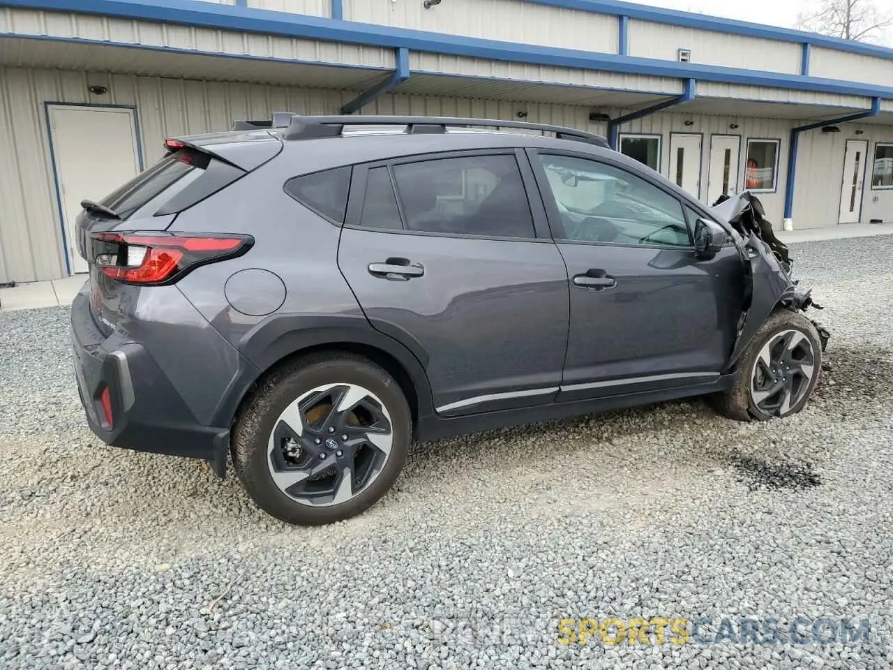 3 Photograph of a damaged car 4S4GUHM6XR3745264 SUBARU CROSSTREK 2024