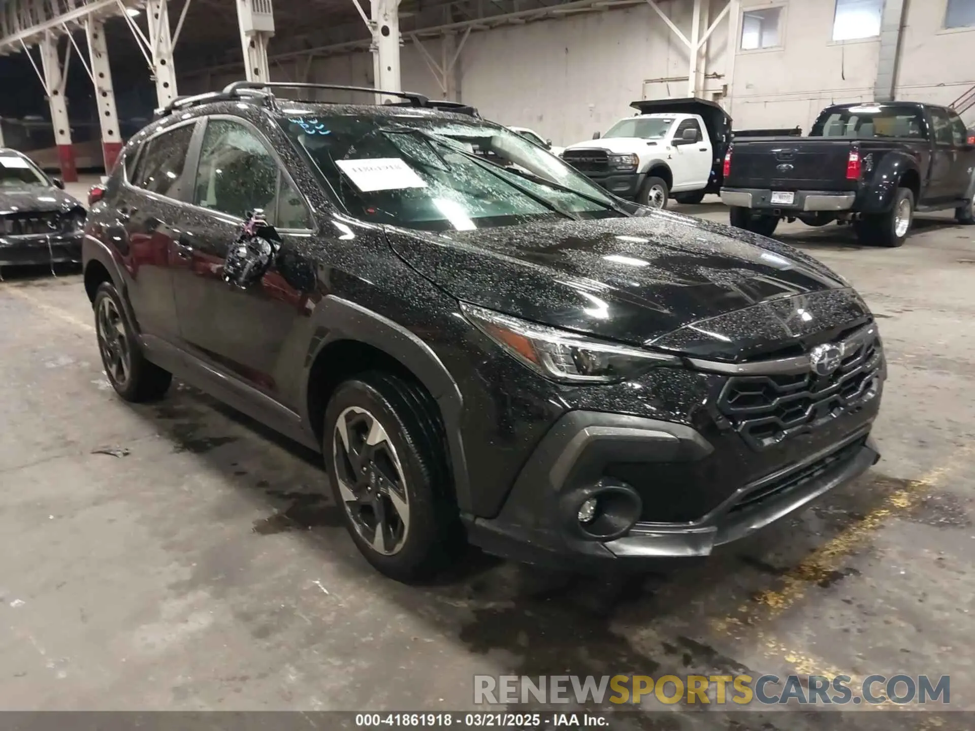 1 Photograph of a damaged car 4S4GUHN64R3778145 SUBARU CROSSTREK 2024