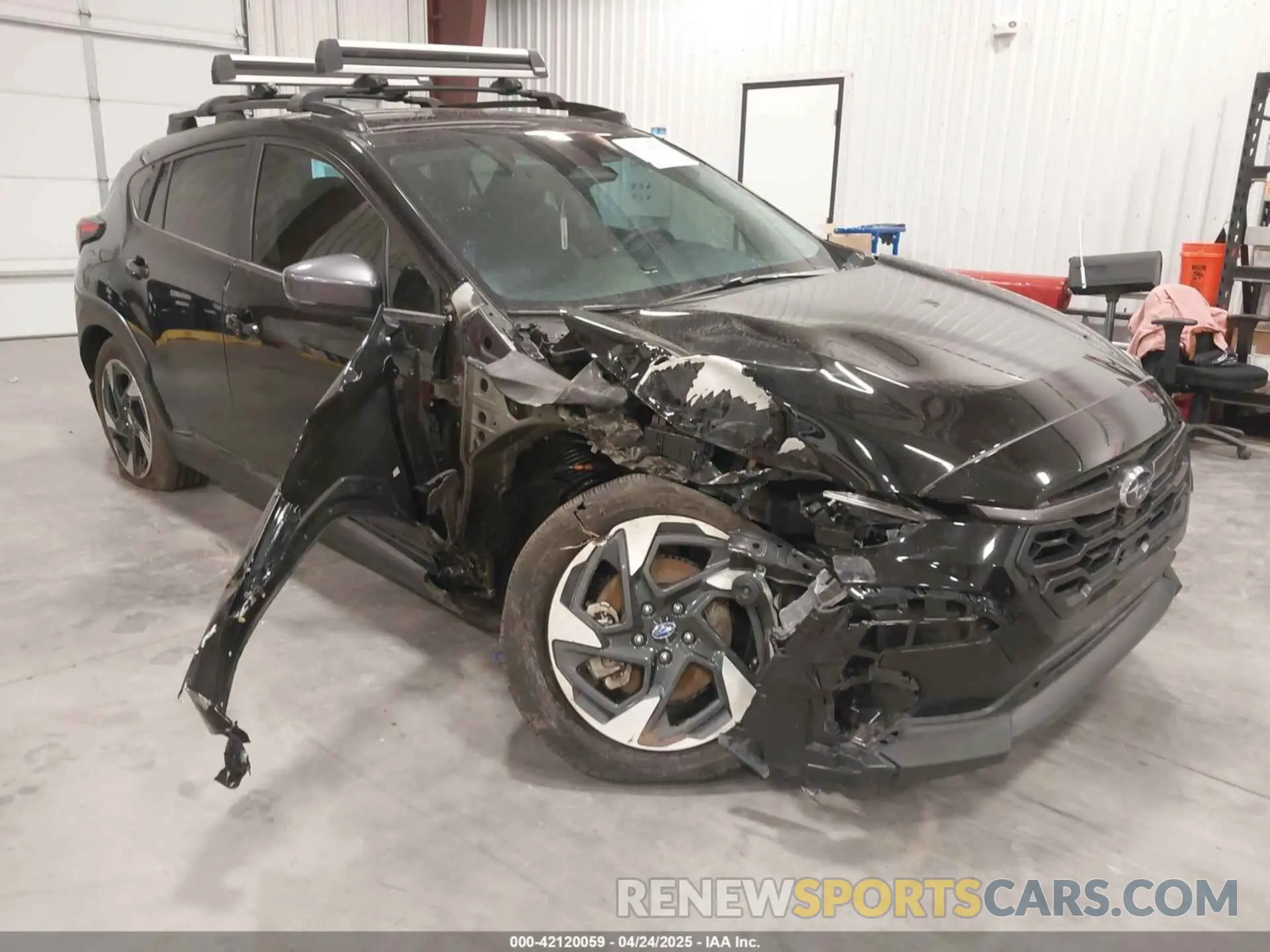 1 Photograph of a damaged car 4S4GUHN65R3767168 SUBARU CROSSTREK 2024