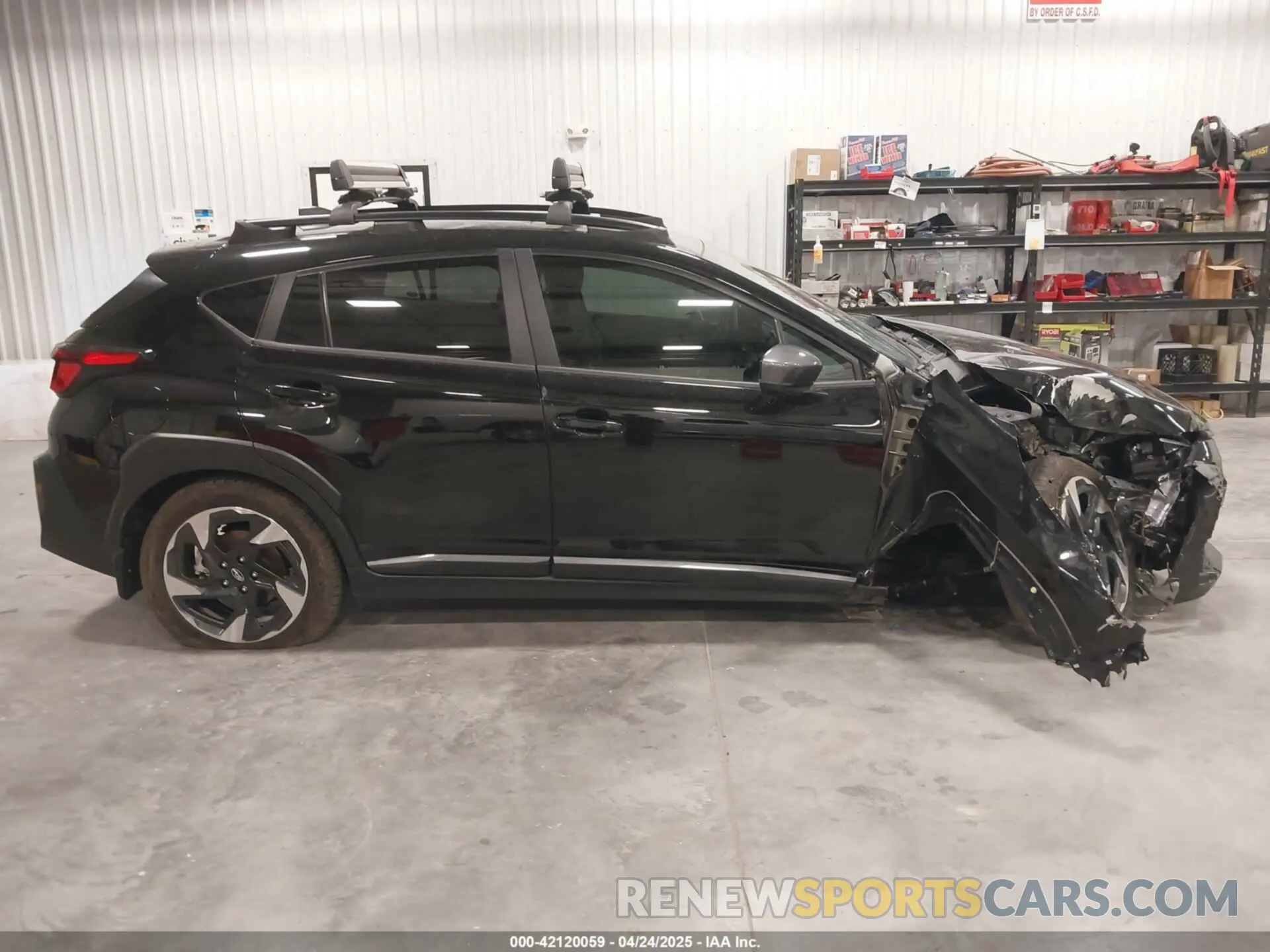 12 Photograph of a damaged car 4S4GUHN65R3767168 SUBARU CROSSTREK 2024