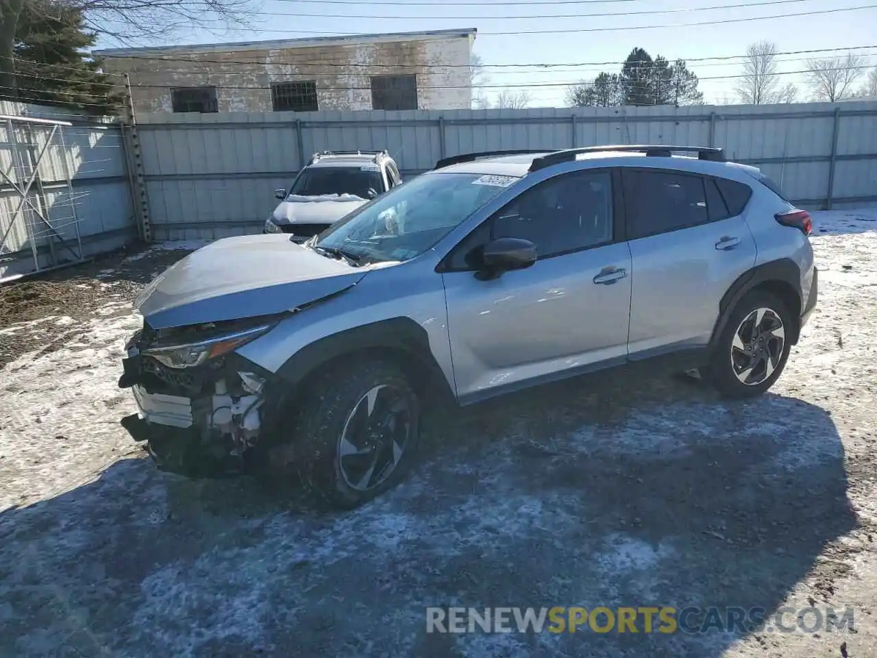 1 Photograph of a damaged car 4S4GUHN66R3807323 SUBARU CROSSTREK 2024