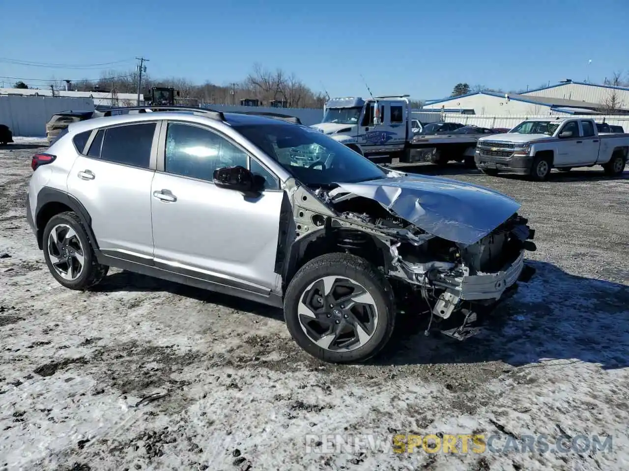 4 Photograph of a damaged car 4S4GUHN66R3807323 SUBARU CROSSTREK 2024