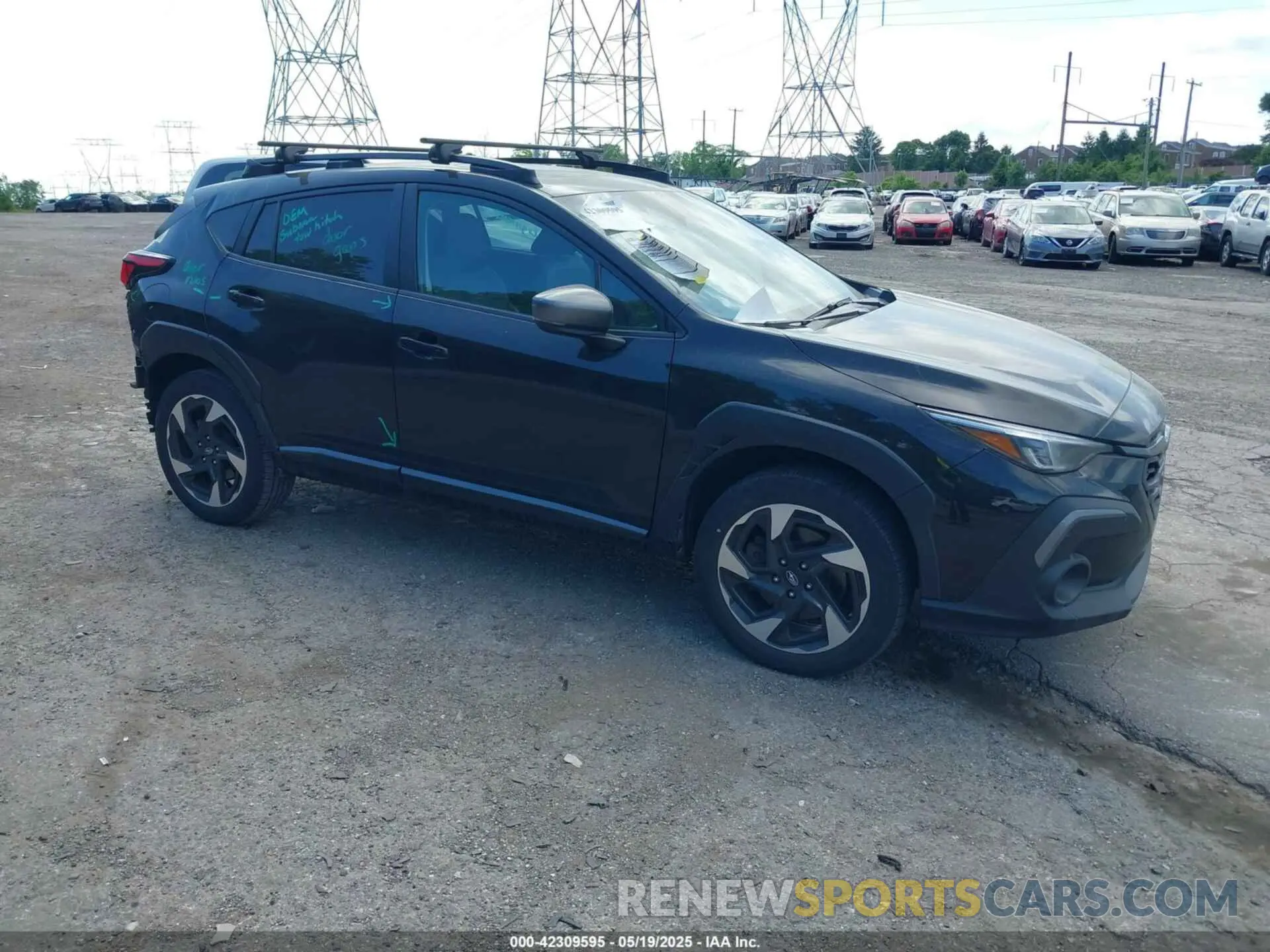 1 Photograph of a damaged car 4S4GUHN69R3703831 SUBARU CROSSTREK 2024