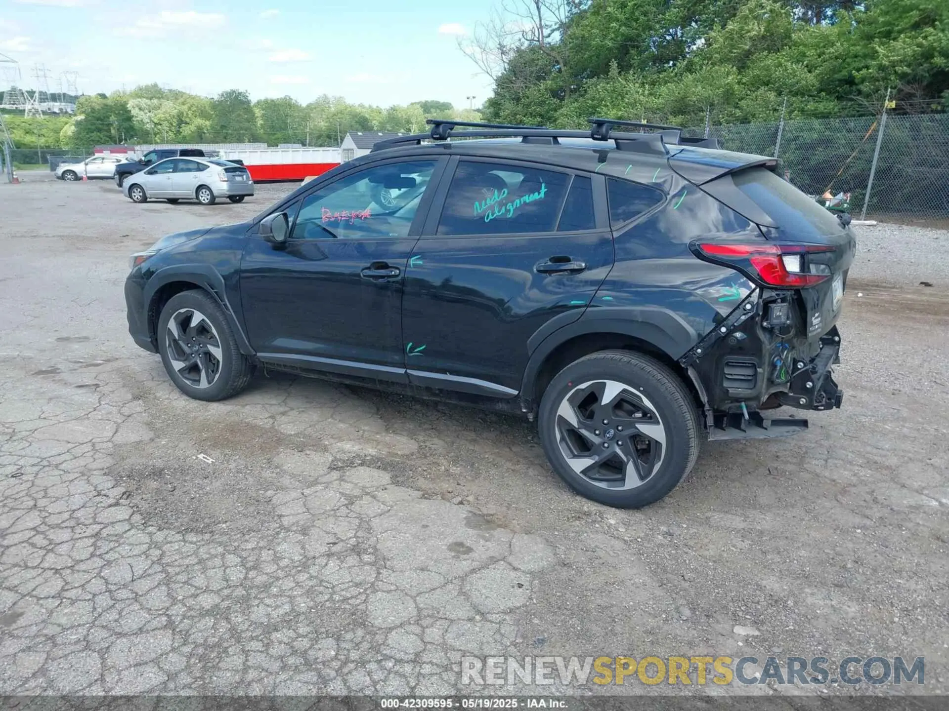 3 Photograph of a damaged car 4S4GUHN69R3703831 SUBARU CROSSTREK 2024