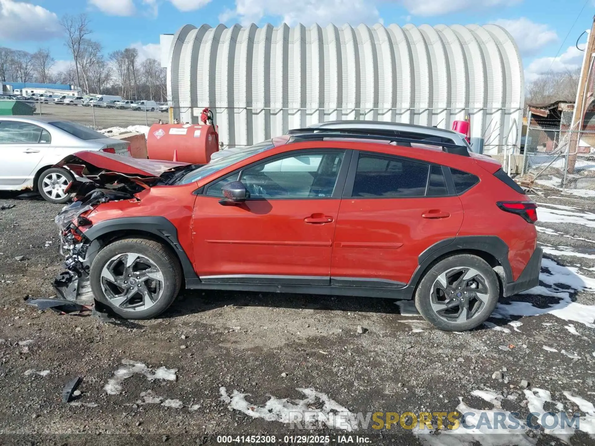 14 Photograph of a damaged car 4S4GUHN6XR3729967 SUBARU CROSSTREK 2024